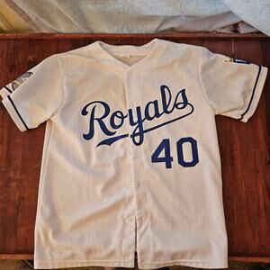 Kansas City Royals KC 40 Years MLB Baseball SGA Jersey M Medium